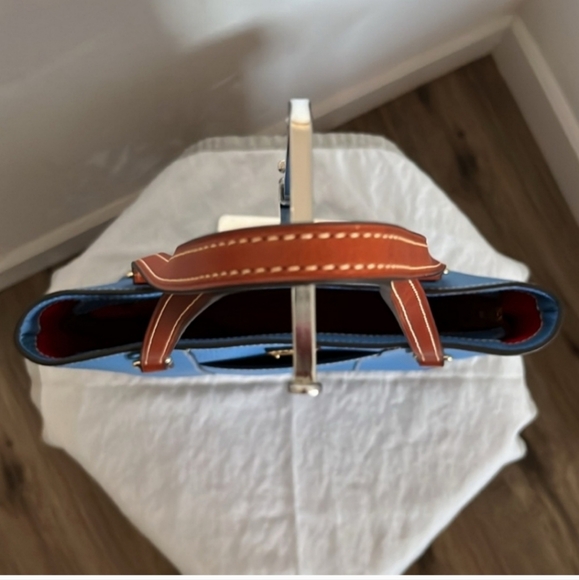 Dooney & Bourke Lexington Tote In Azul - Picture 4 of 7